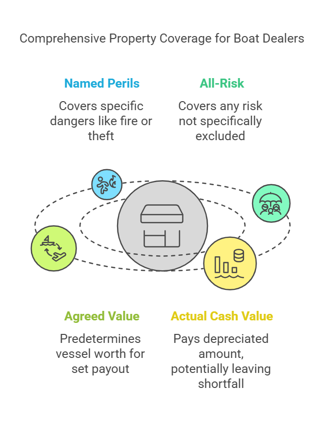 Boat dealer insurance: Required Coverage Types for Boat Dealers