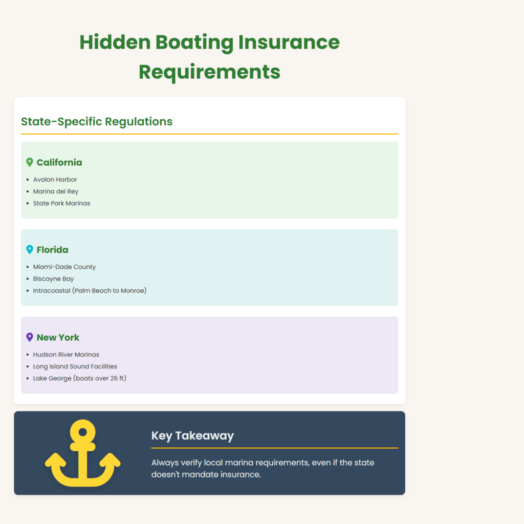 hidden boat insurance requirements