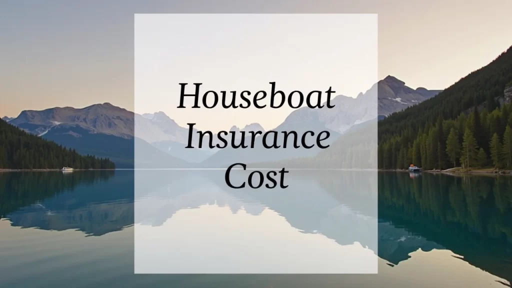 Houseboat Insurance Cost