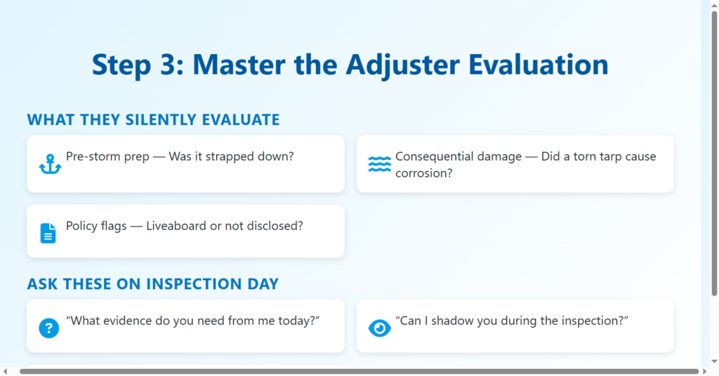 Master the Adjuster Evaluation