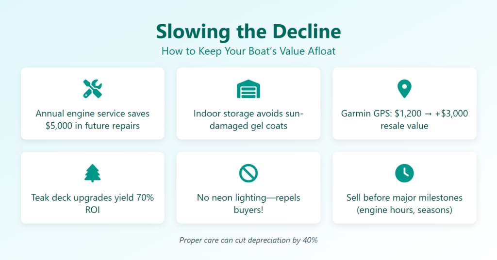 how to maintain the value of your boat