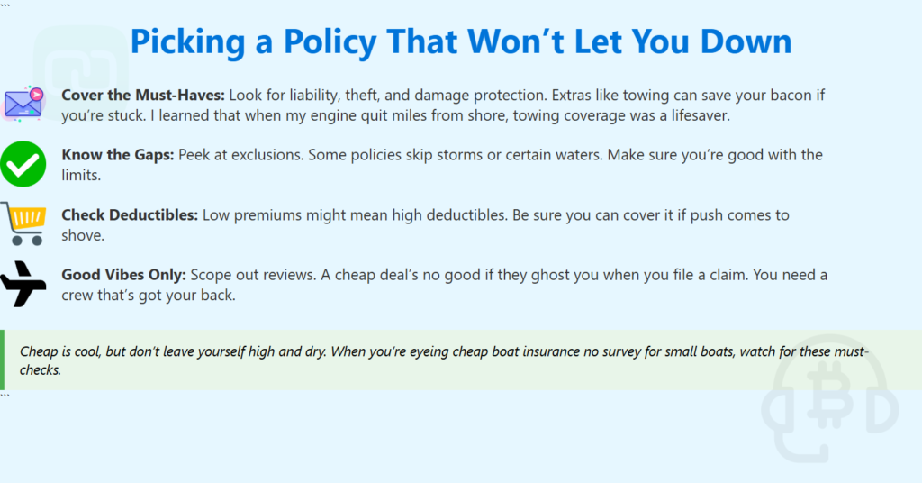 picking a good policy