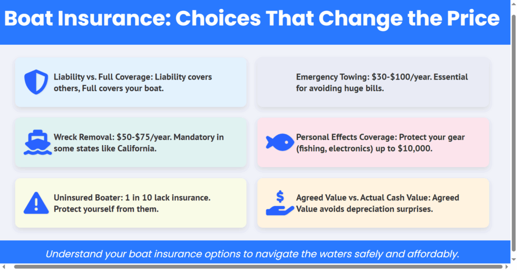 what is the average boat insurance cost