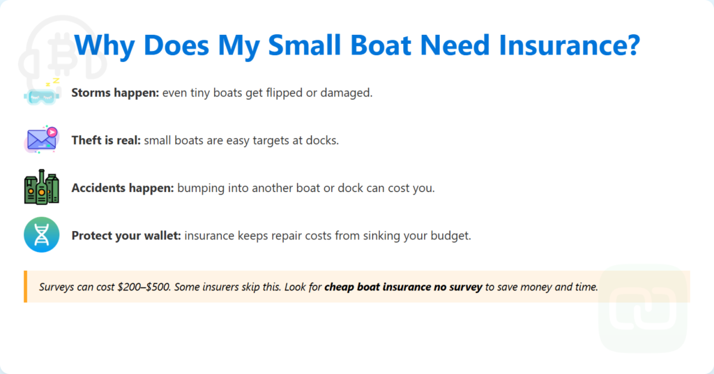 why does smy boat need insurance
