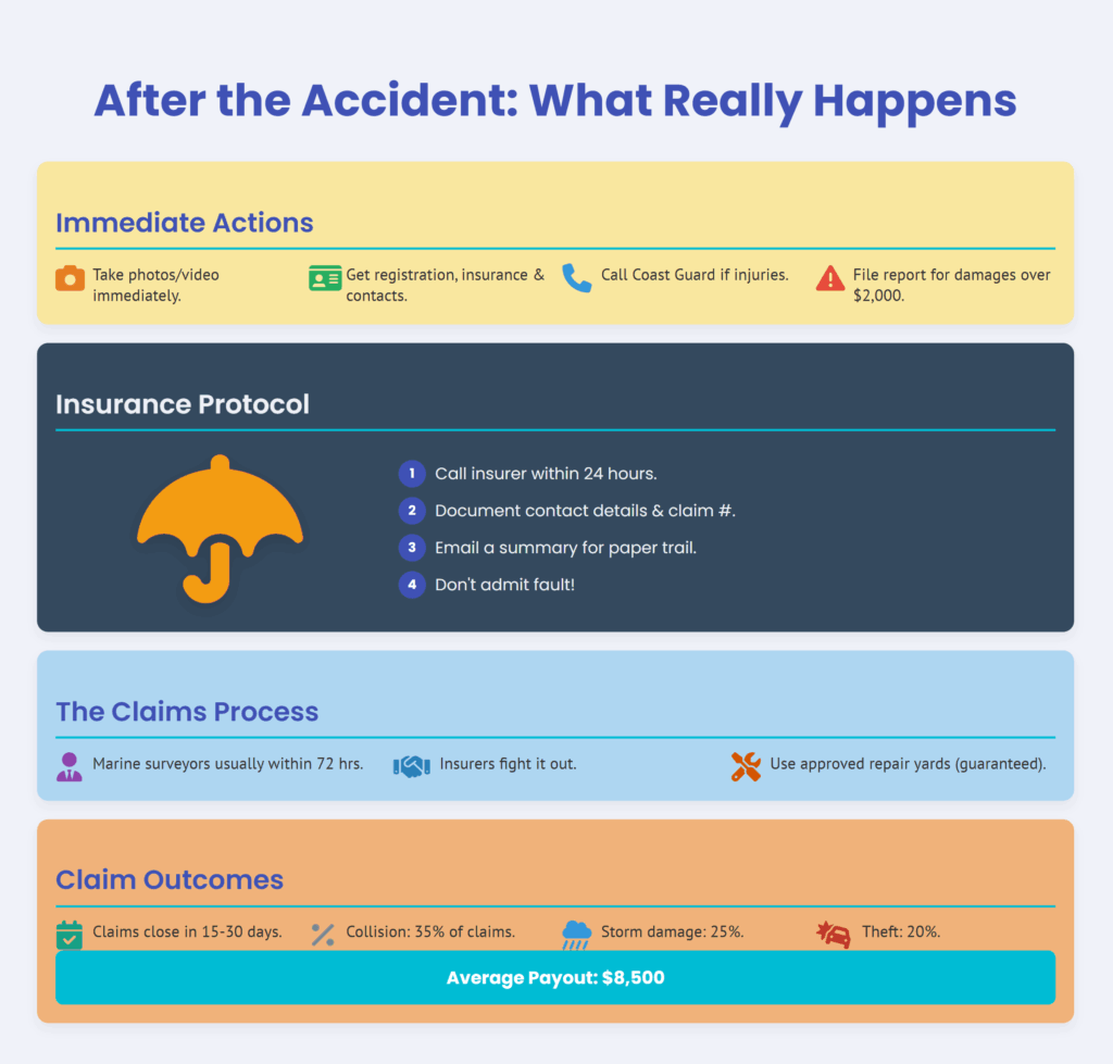 boat insurance after accident