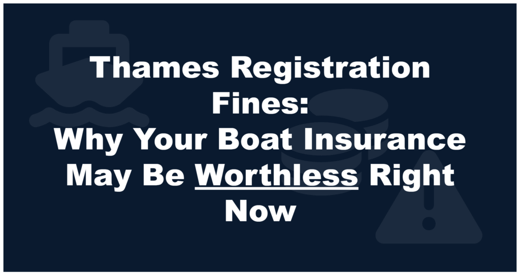 boat registration insurance coverage