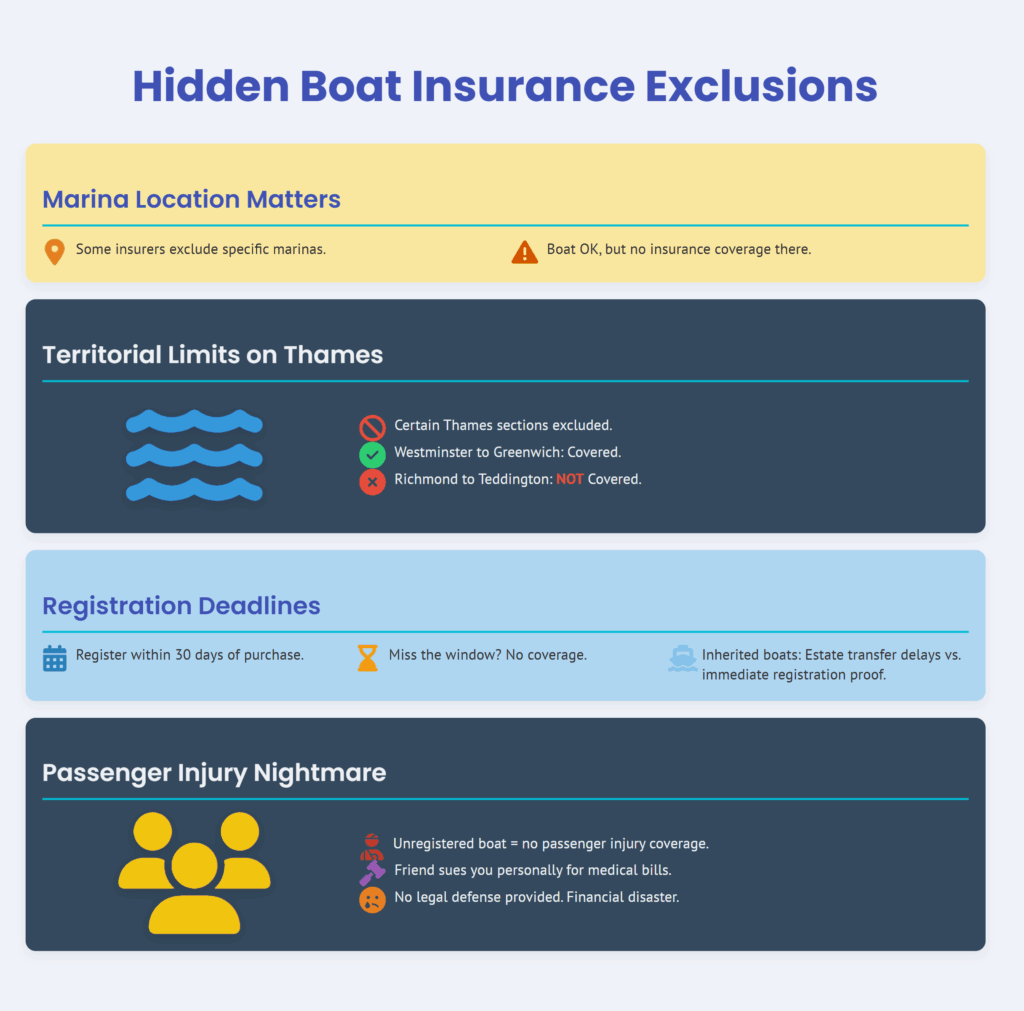 hidden boat insurance exclusions