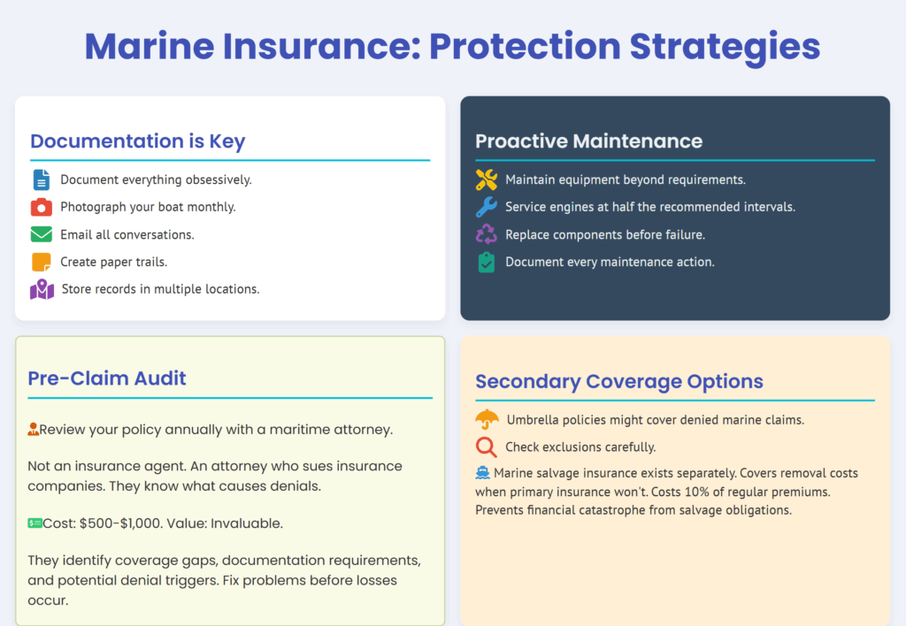 marine insurance - protection strategies