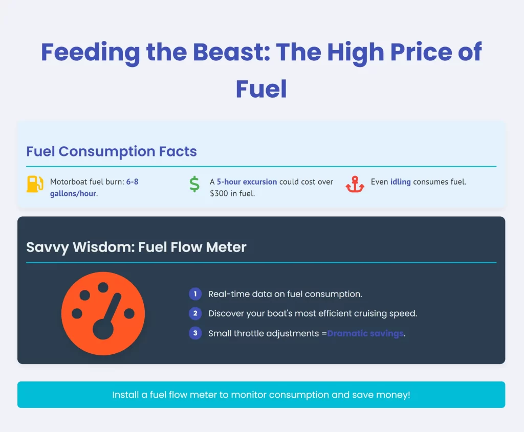 infographic showing the high price of fuel