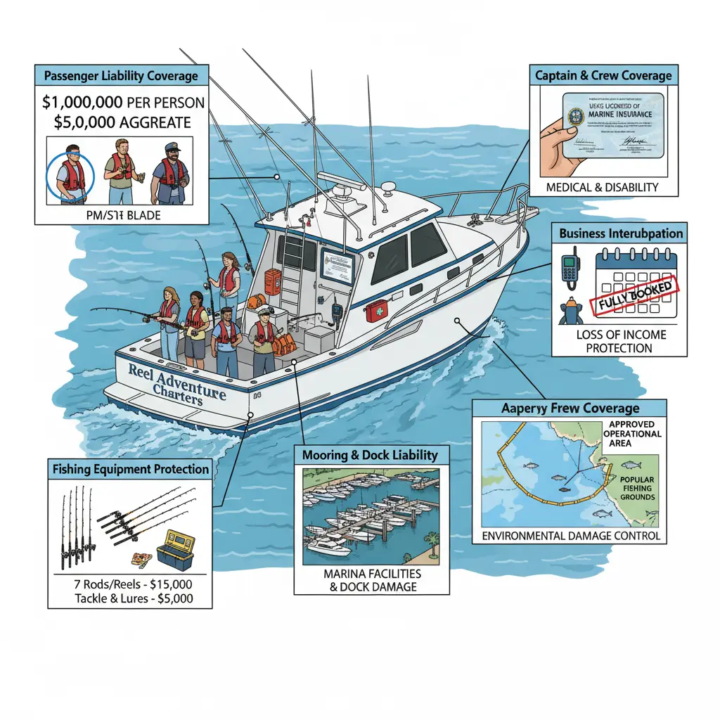 Commercial Charter Boat Insurance Coverage