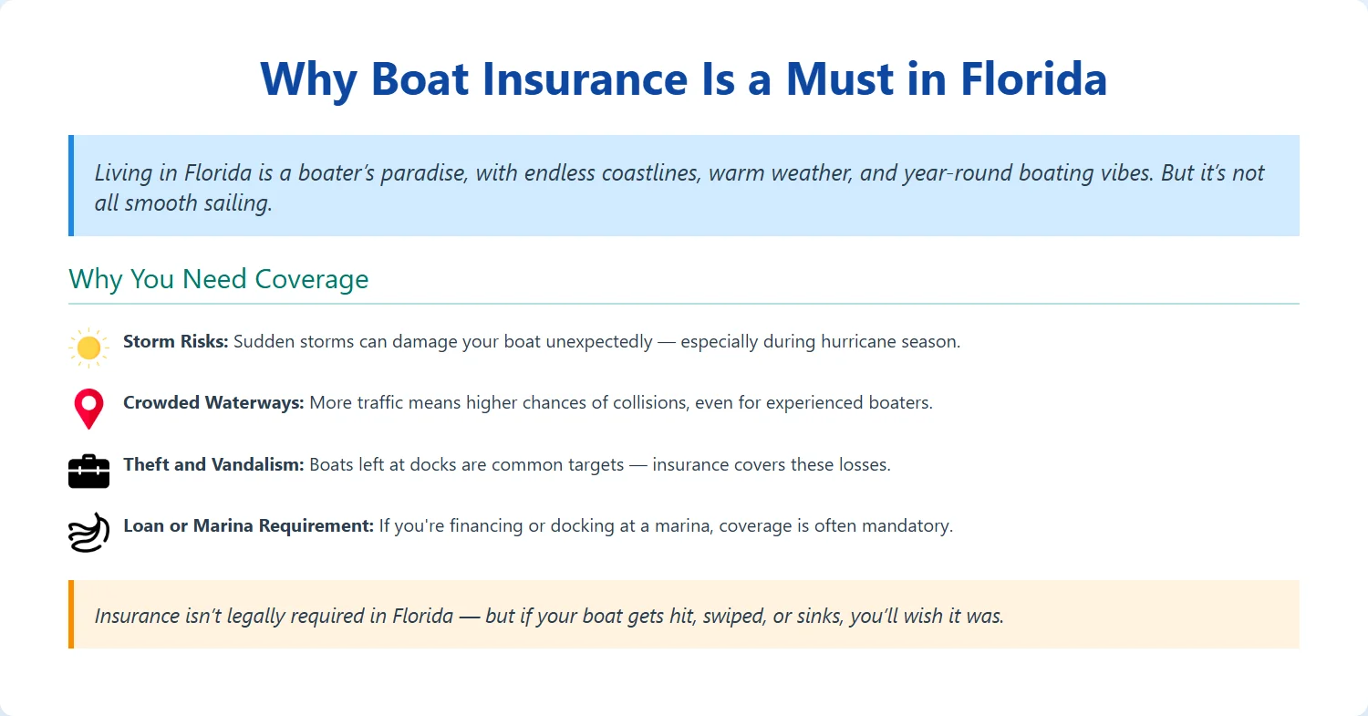 why boat insurance is a must in fl